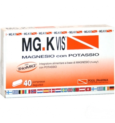 MG.K VIS Magnesio Potassio 40cpr deglutibili