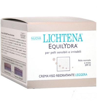 Lichtena Equilydra crema viso reidratante leggera 50m