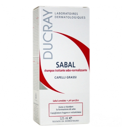 Ducray Sabal shampoo capelli grassi 125ml