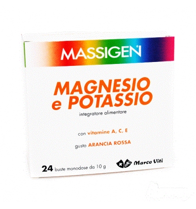 Massigen Magnesio e Potassio 24 buste