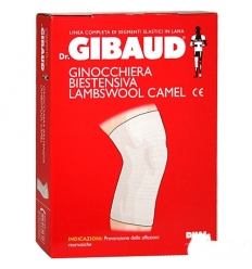 Dr. Gibaud ginocchiera biestensiva lambswool camel tg.03
