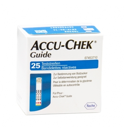 Accu-Chek guide 25 strisce reattive