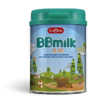 BBMilk 0-12 Latte Biologico in Polvere per Bambini