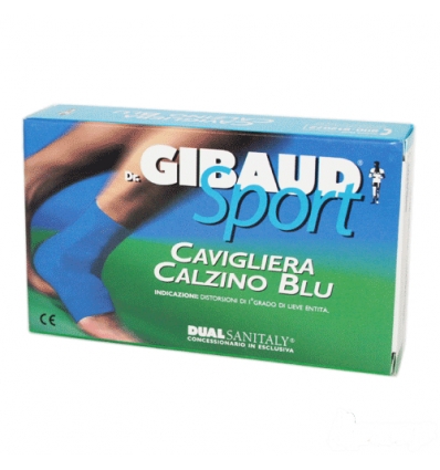 Dr. Gibaud Sport cavigliera calzino blu tg.02