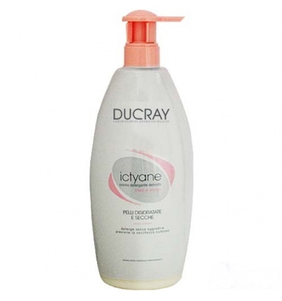 Ducray Ictyane crema detergente delicata viso e corpo