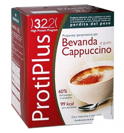ProtiPlus bevanda al cappuccino box 6 preparati