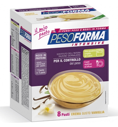 PesoForma intensive crema alla vaniglia box 8 preparati