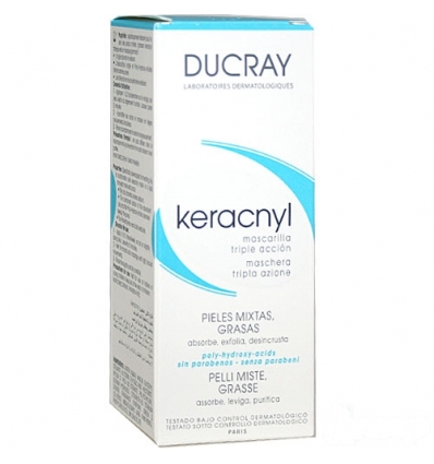 Ducray Keracnyl maschera tripla azione 40ml