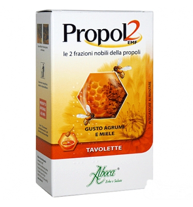 Aboca Propol2 emf 30 tavolette agrumi e miele