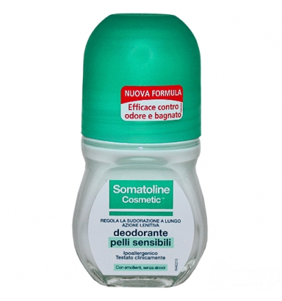 Somatoline Deodorante pelli sensibili roll-on 50ml